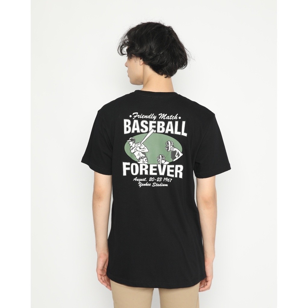 COD Erigo T-Shirt Friendly Baseball Black Unisex