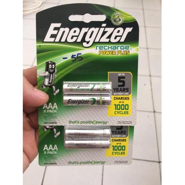 baterai energizer aaa recharge / a3 recharge