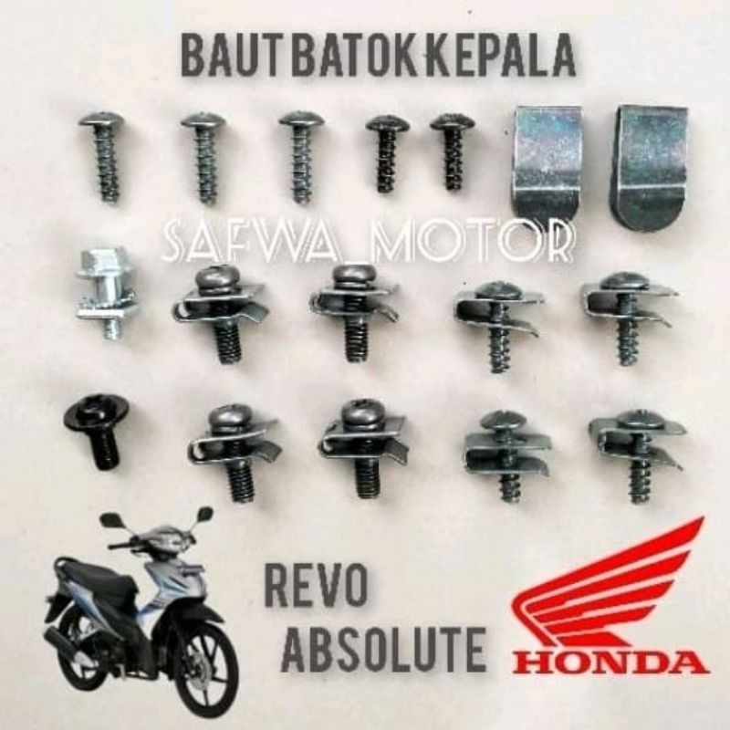 Baut Batok Absolute Revo / Baut Batok Revo Fit Terlengkap