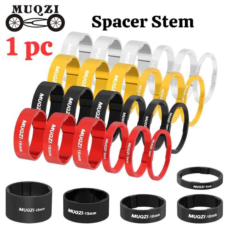Foto Muqzi Spacer Ring Headset Stem Fork Alloy Satuan 3 5 10 20 mm Diameter 28.6 1-1/8 oversize OS Sepeda