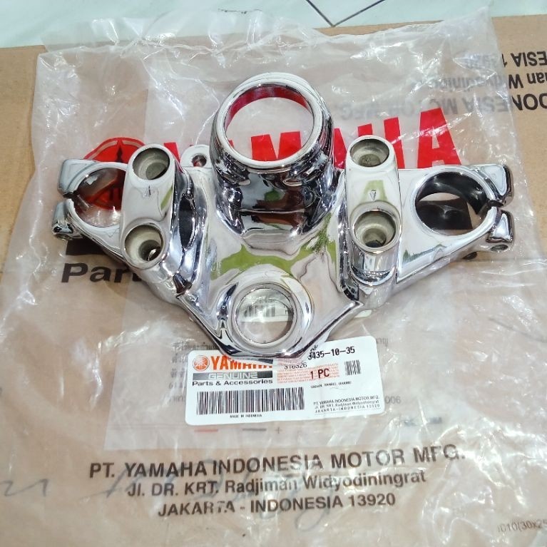 SEGITIGA ATAS ORIGINAL BARU CHROME & JEPITAN STANG XABRE