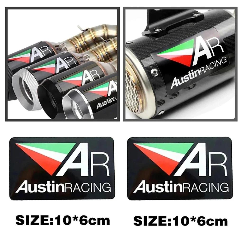 Motorcycle Exhaust Sticker Muffler Gp2 Db Killer Escape 51mm Decal Austin Racing r6 Kawasaki z900 Kt