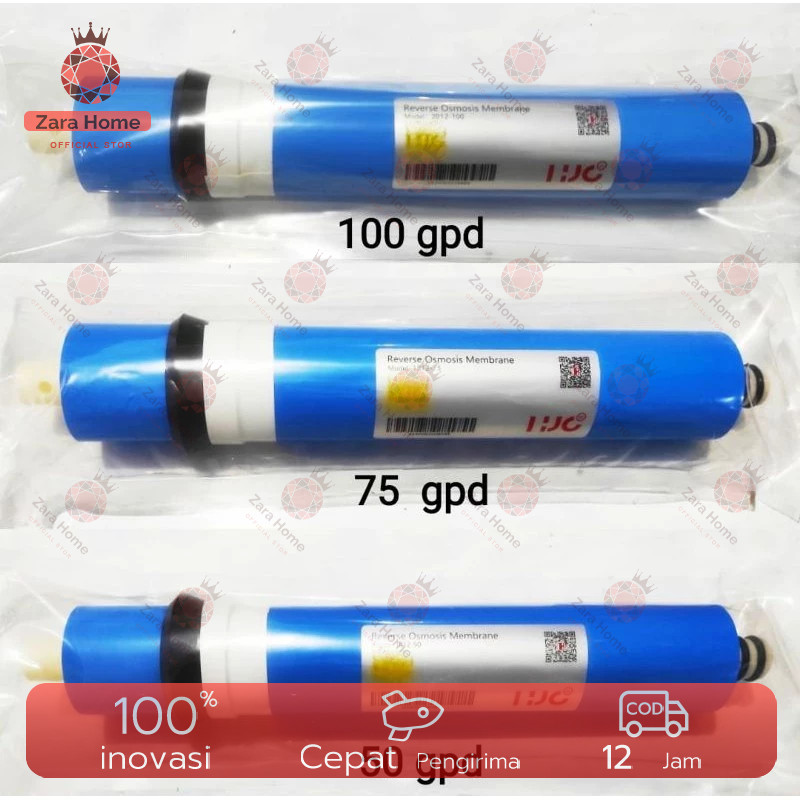 Membrane RO 75 /100 /150 /400GPD Filter Air Reverse Osmosis Universal Housing, Filter Air Minum Ruma