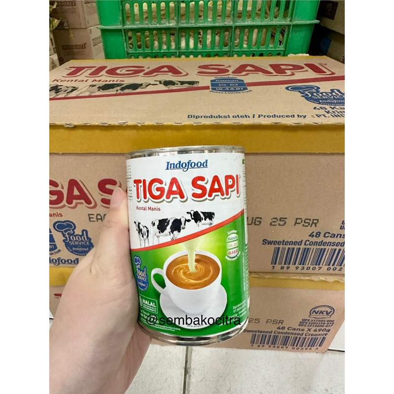 SUSU TIGA SAPI / SUSU 3 SAPI ECER 1 PCS @490gram