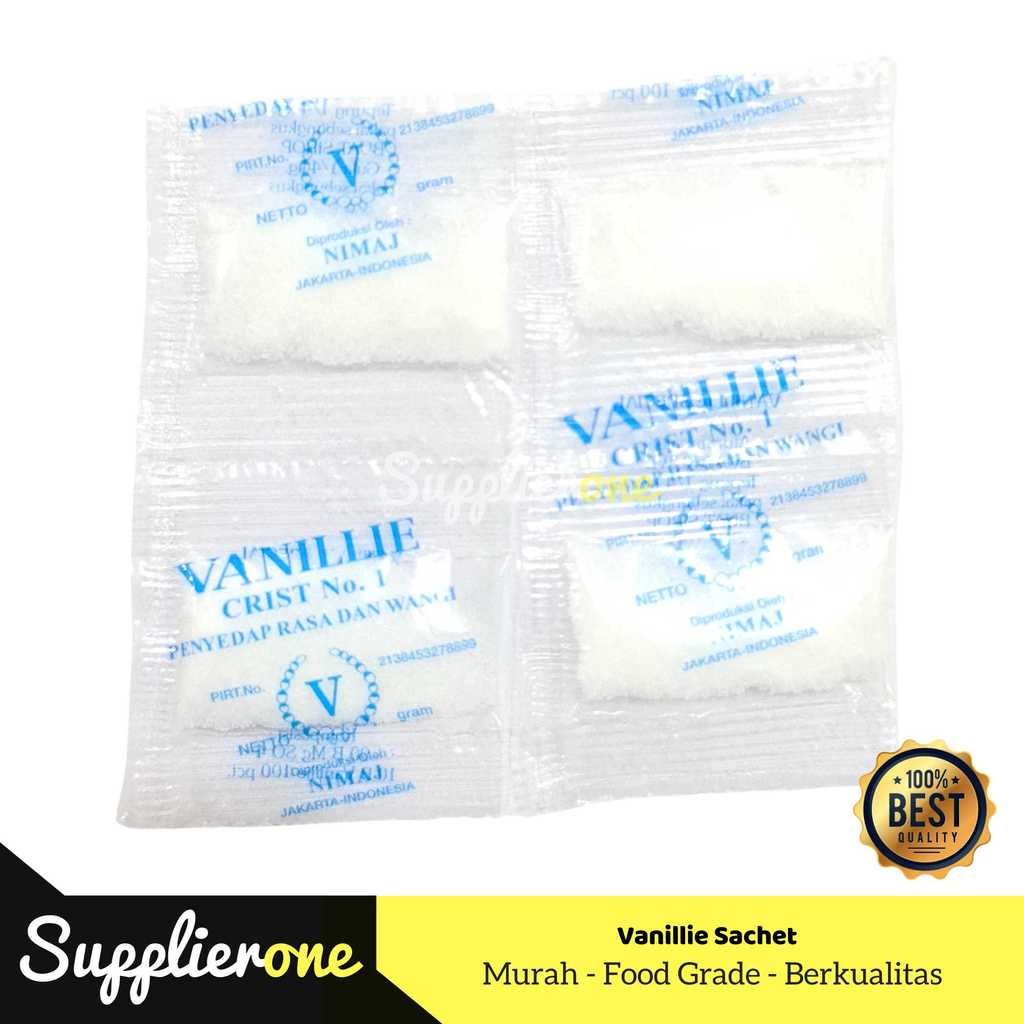 Vanillie Sachet / Vanili bubuk W / Bubuk Vanillie / Vanili bubuk
