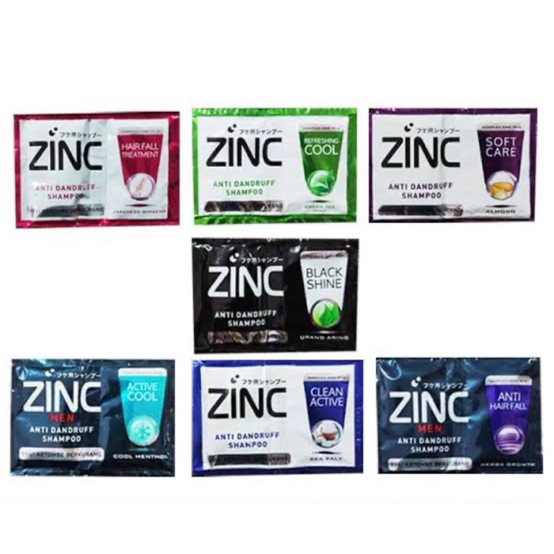 Zinc Shampoo Sachet