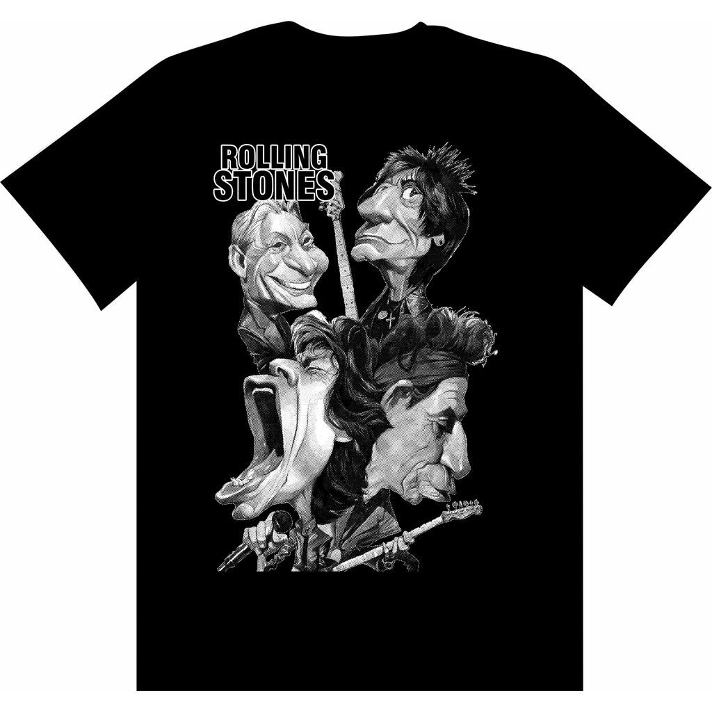 Baju atasan cowok ROLLING STONES HUAAA RUBHK205