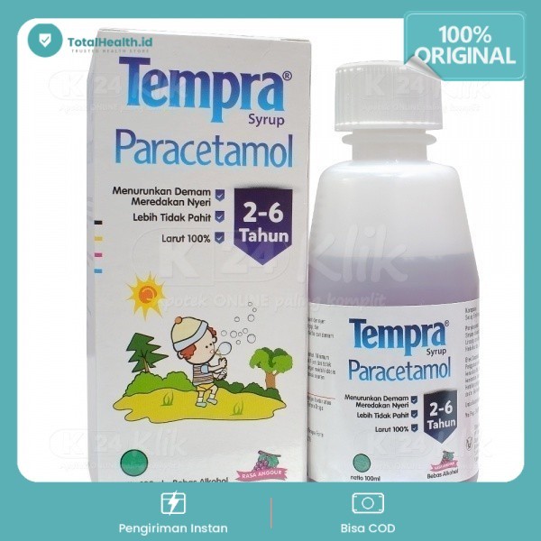 TEMPRA SYRUP / Tempra Sirup Obat Demam Anak -TotalHealth
