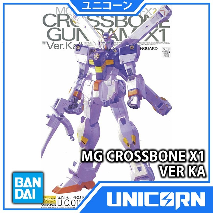 MG Crossbone X1 Ver Ka 1/100 Gundam Bandai Master Grade Crossbone X-1