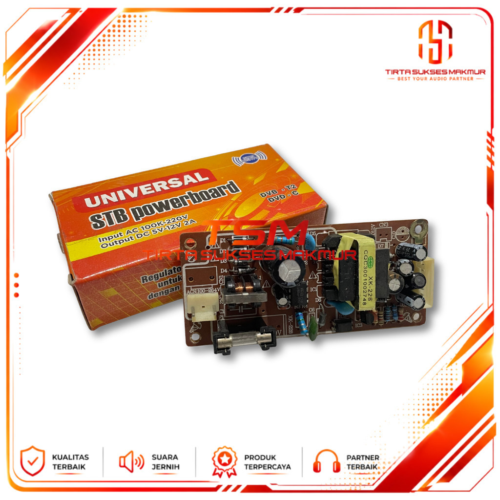 Regulator Power Suply Parabola DVB-T2 /DVD-C /STB