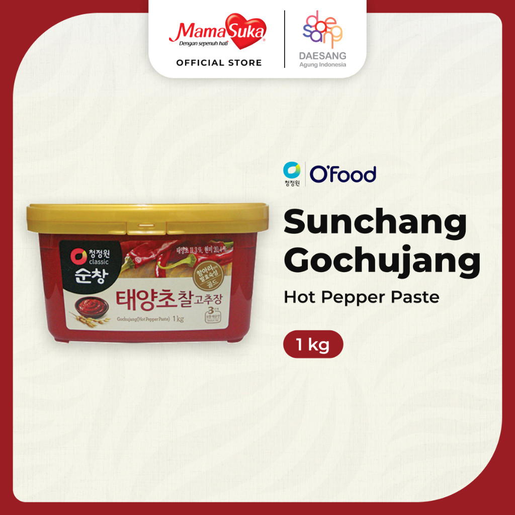 (Divine go) Chung Jung One - Gochujang 1 Kg (HALAL - MUI)