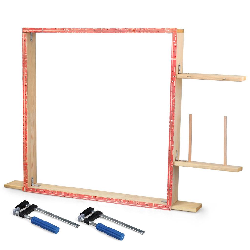 50/60/70/80/90cm Tufting Frame Large Tuft Frame Rug Tuft Frame Pun Needle Frame Tufting Carpet Makin