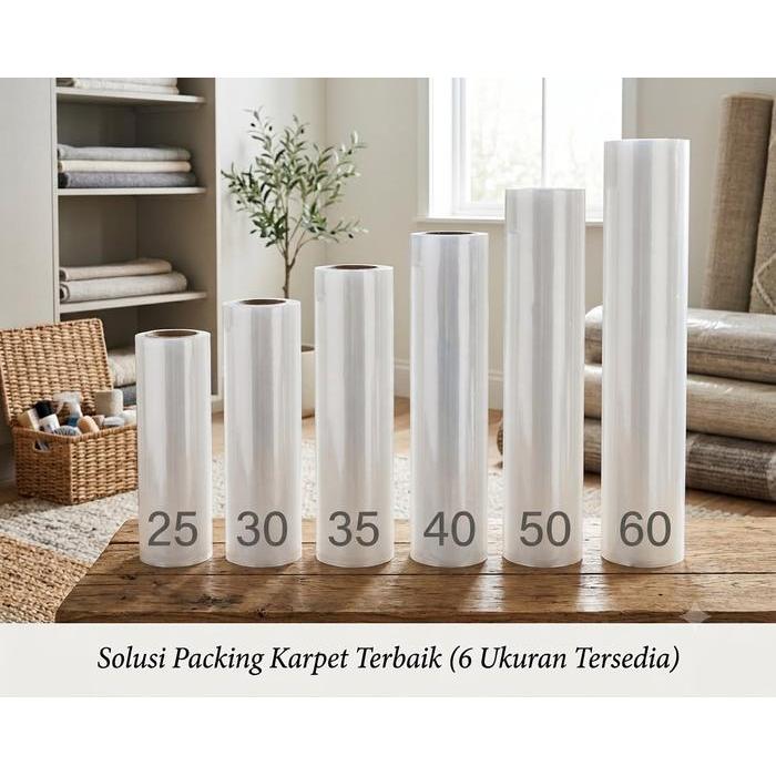 Plastik Laundry Karpet Roll Polos - 25 PP