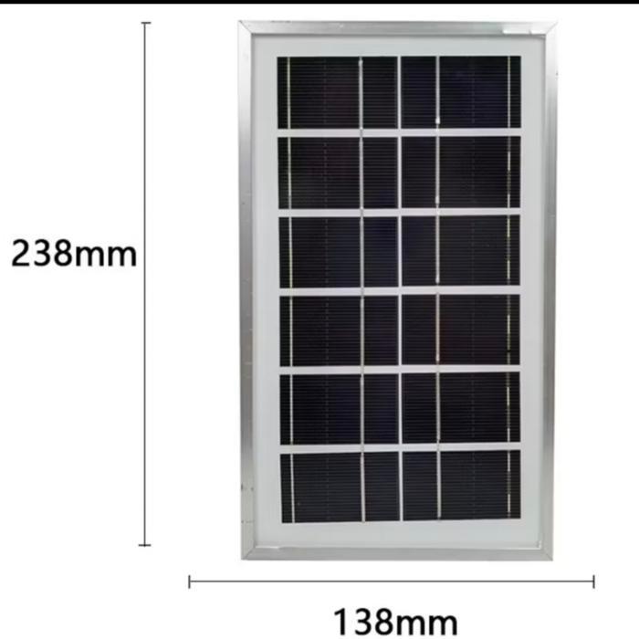 Solar Panel Surya 3WP Mono 3Watt Monocrystaline