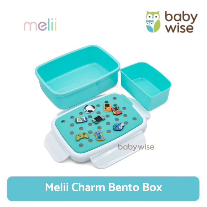 Melii Charm Bento Box - Tempat Makan Anak / Tempat Bekal Anak Leak Proof / Tempat Bekal Lucu Unik / 