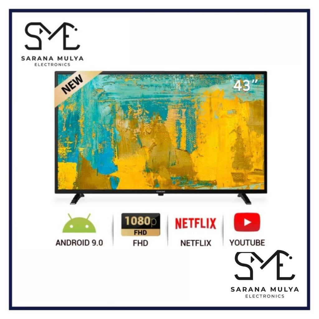 TV SMART ANDROID COOCAA 43S3G - 43INCH SMART ANDROID TV - USB/HDMI/LAN/WIFI