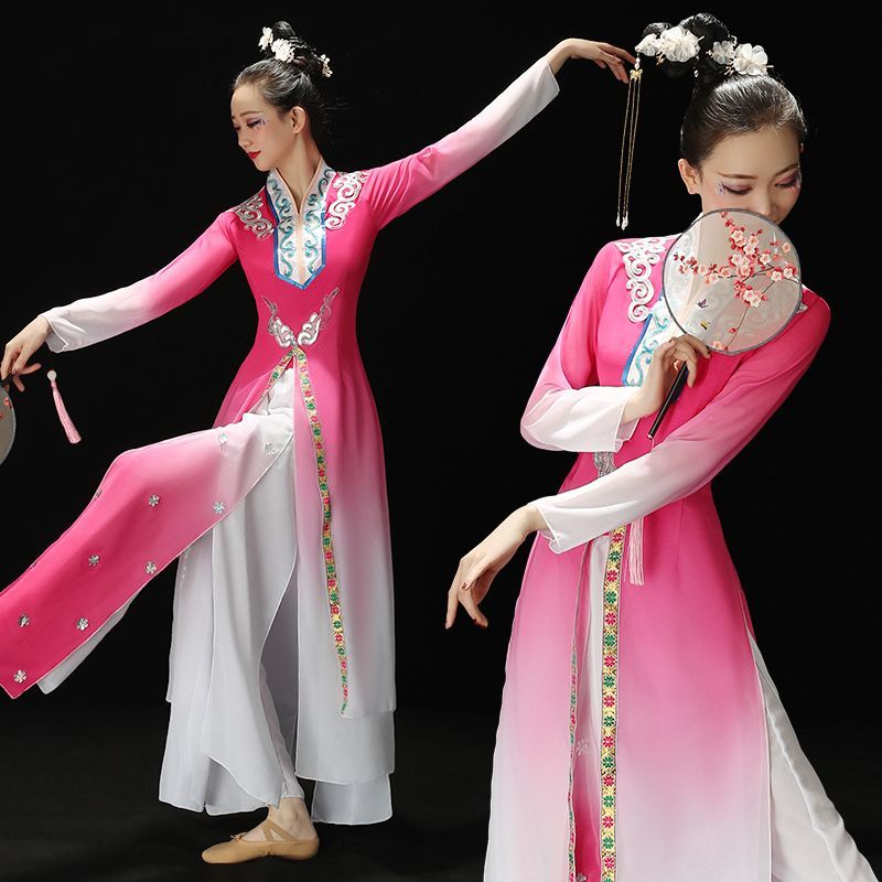 Kostum pertunjukan Yue Opera Pear Blossom Dance Huadan