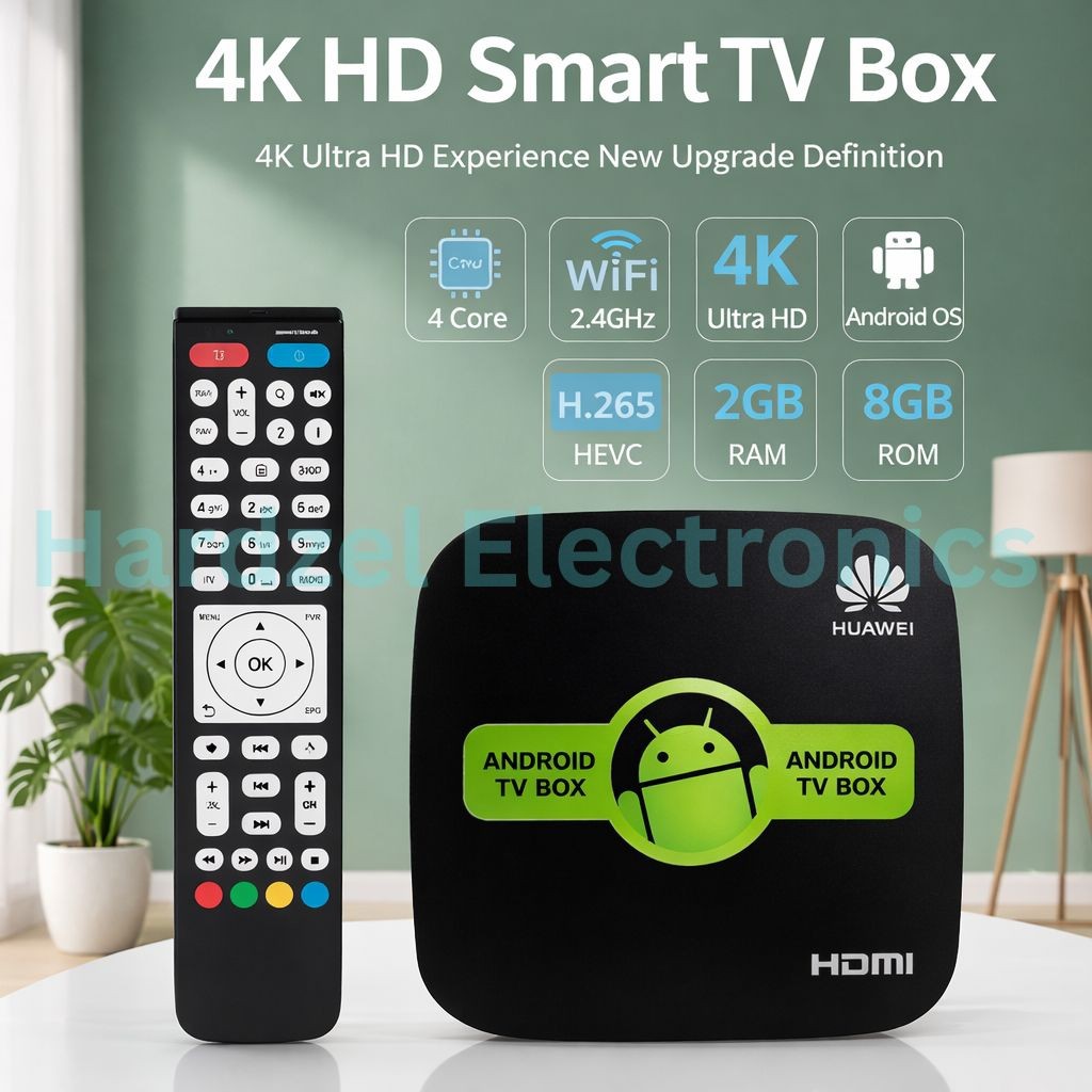 STB Android TV Box Huawei RAM 2GB ROM 8GB Full Apps