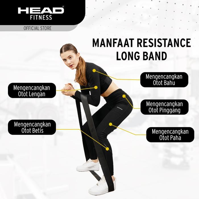 Promo Resistance Band HEAD Power Band HEAVY/MEDIUM - HEAVY Terlaris
