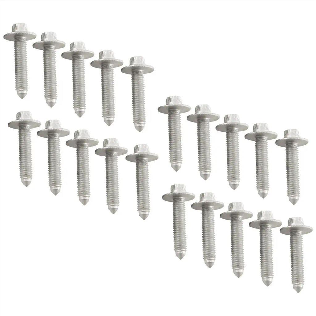 DT07 20Pcs Transmission Oil Pan Bolts Oil Pan Screws for Mercedes Benz C Class E Class GLC S Class A