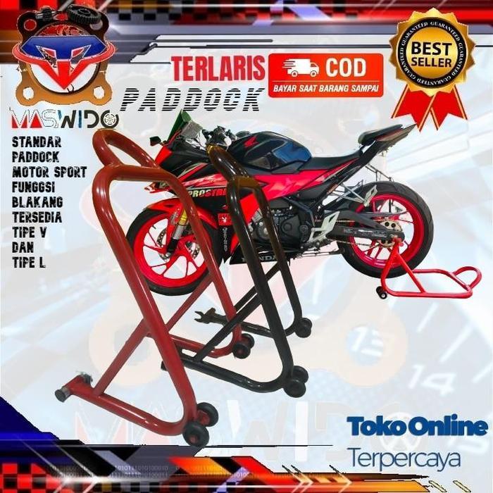 Promo STANDAR PADDOCK UNIVERSAL SPORT CRF KLX CBR VIXION ZX NINJA ALL Motor Sport 150cc 250cc - MERA