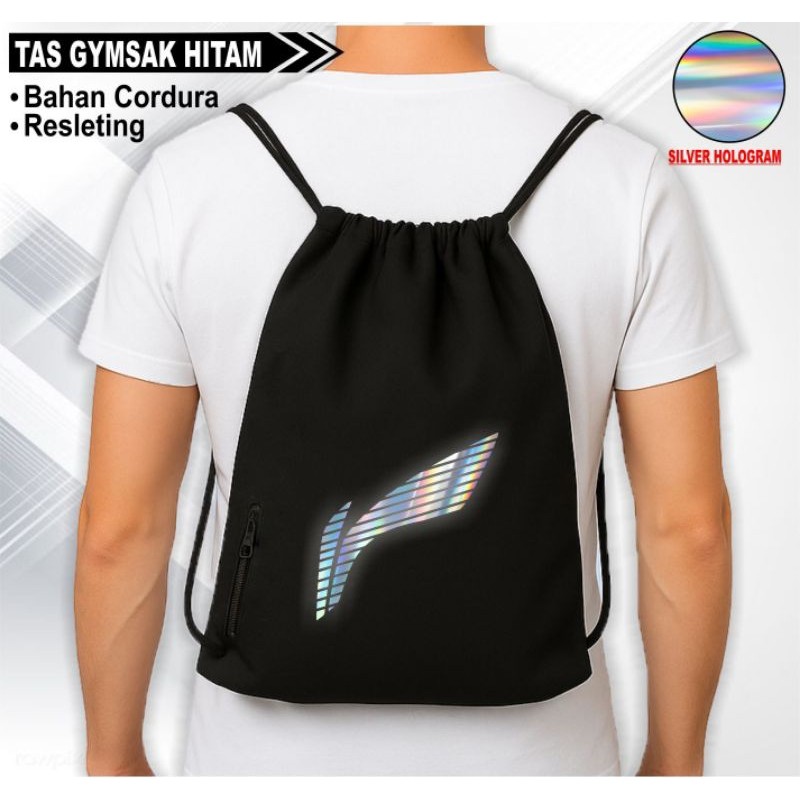 Tas ransel sepatu badminton tas olahraga ransel serut tas gymsak tas serut tas sepatu badminton