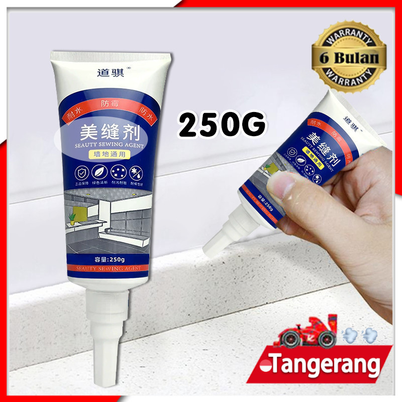 250g Semen Krim Pengisi Pengisi Nat Keramik Waterproof Anti Jamur Anti Air