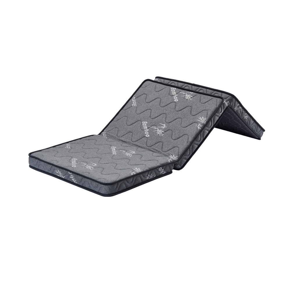 Informa Sleep 80X200X10 cm Tristan Kasur Lipat Portable - Abu-Abu Folding Bed Matras Lipet Kasur Gul