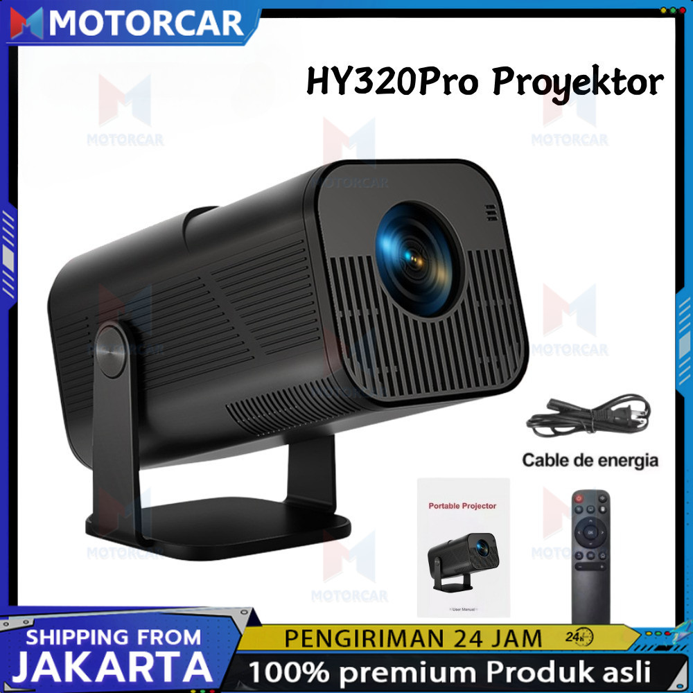 HY320Rro(AMX500) Proyektor Android 11.0 Bluetooth5.0  200 ANSI Lumens  Portabel Mini 4k Full HD