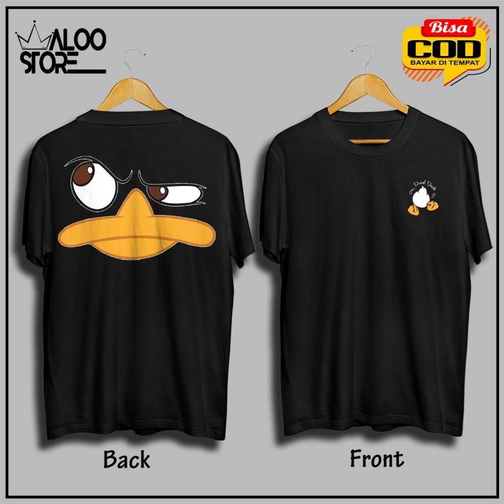 KAOS JEPANG DUCK OUSIDE AMELOT - KAOS DISTRO JEPANG | BAJU KAOS PRIA WANITA | KAOS HITAM JEPANG | DI