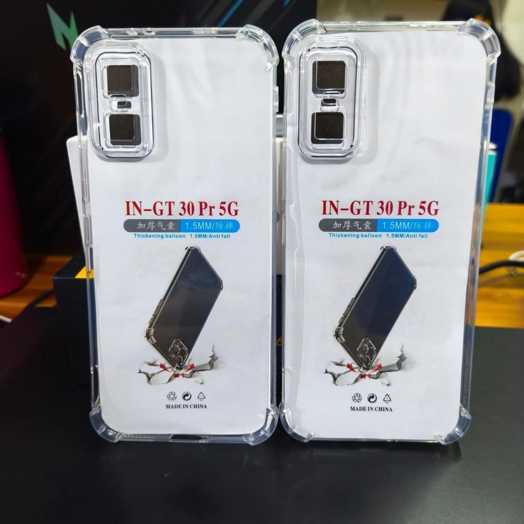 CASE INFINIX GT 30 PRO 5G / GT 20 PRO 5G / GT 10 PRO 5G SOFTCASE ANTICRACK AIRBAG CASING TRANSPARANT