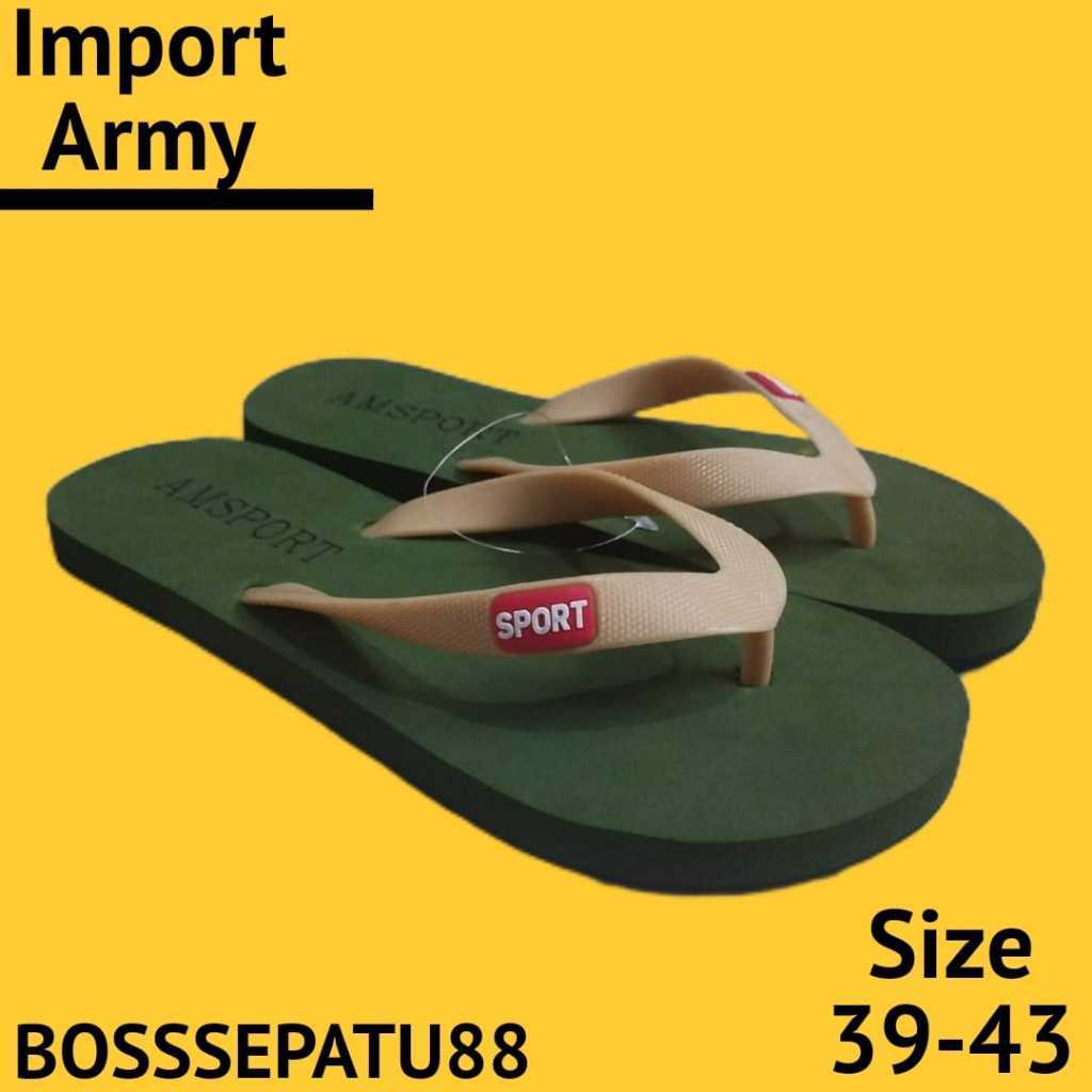 Amsport Sandal Rumah | Sandal Jepit Pria | Sandal Jepit Dewasa Pria Ukuran 39-44