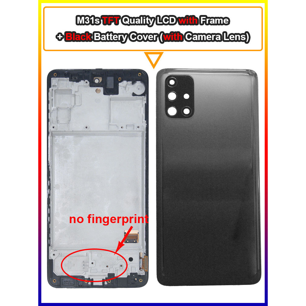 Super AMOLED LCD for Samsung Galaxy M31s M317F LCD splay Tou Screen gitizer Replacement for Samsung 