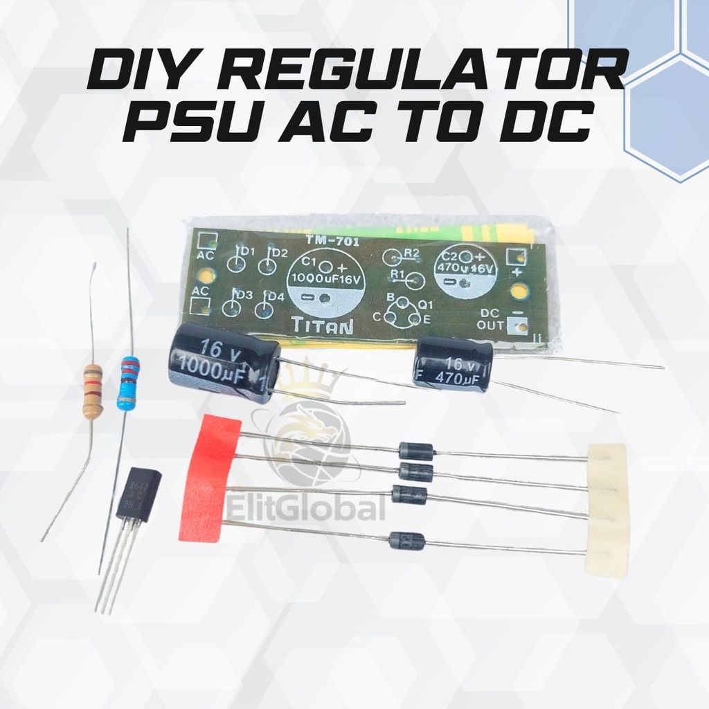 Modul Regulator PSU AC to DC | DIY KIT Tanpa CT