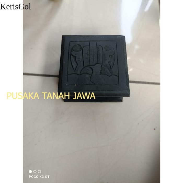 kotak kayu ukir cincin tempat pusaka antik murah GL5