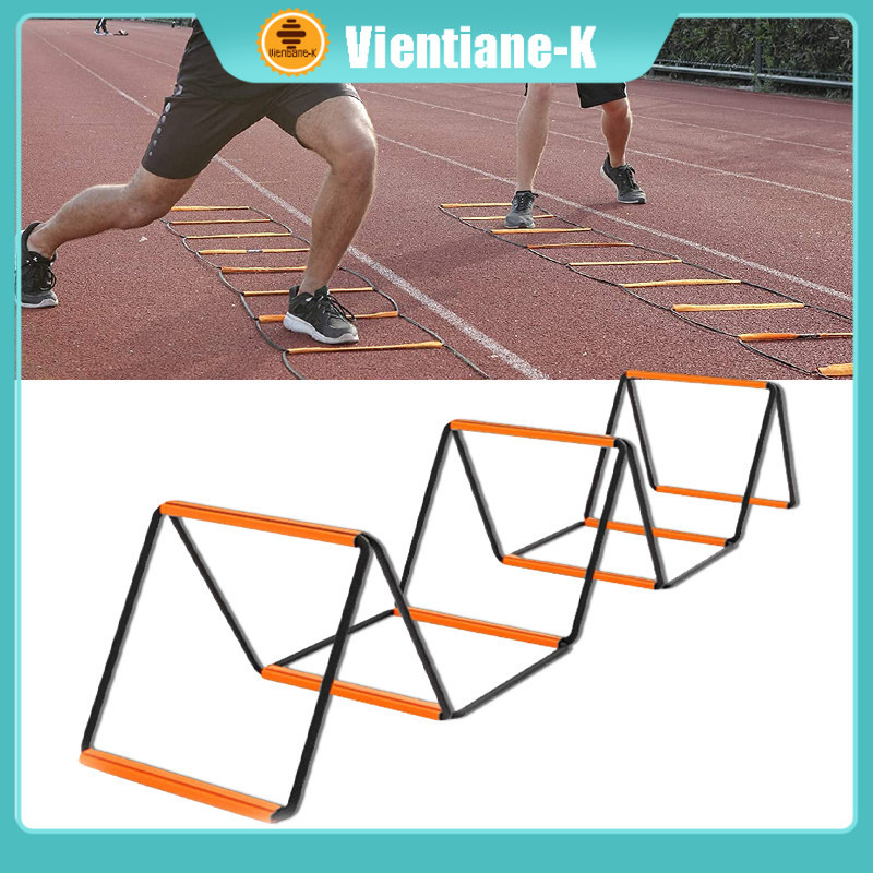 8 Bilah Agility Ladder / Tangga Agility / Alat Latihan Sepak Bola / Peralatan Latihan Olahraga