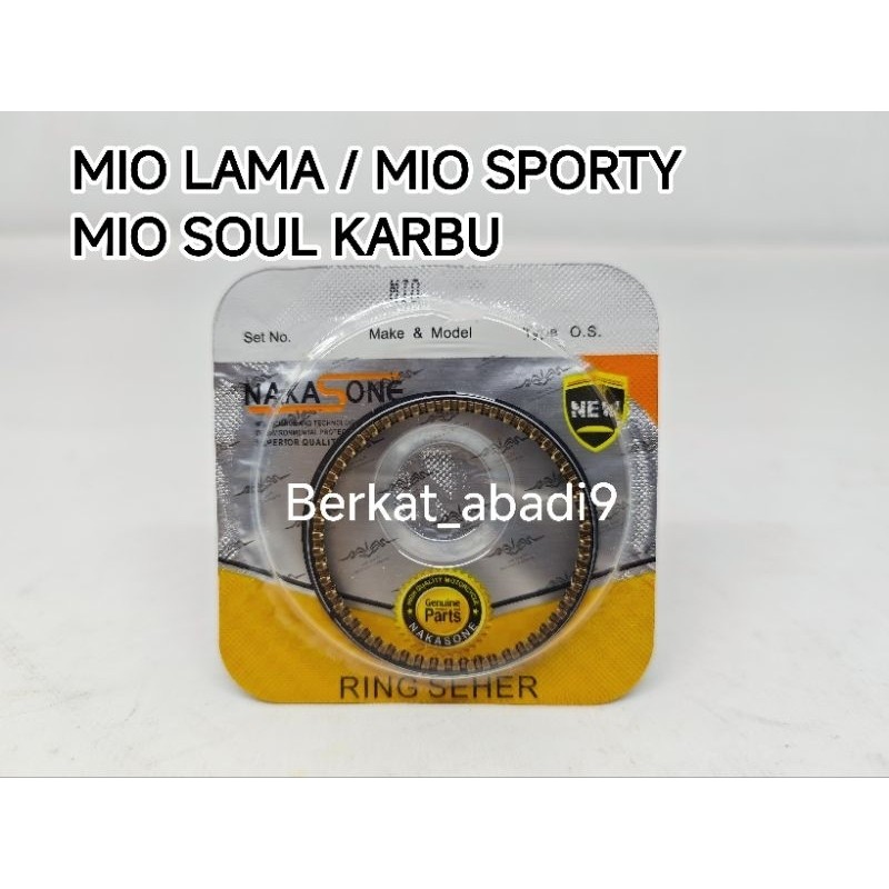 [ Nakasone ] Ring seher piston Mio lama / Mio sporty / Mio soul