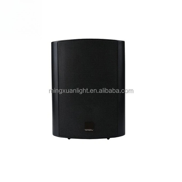 Wall-mounted speaker with tweeter for background music system public broadcast audio sound equipment