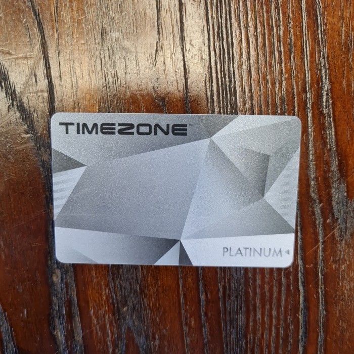 Timezone PLATINUM Card Time Zone