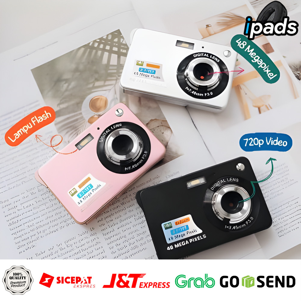 NIJI i20 Digital Camera Digicam Kamera Pocket 48MP