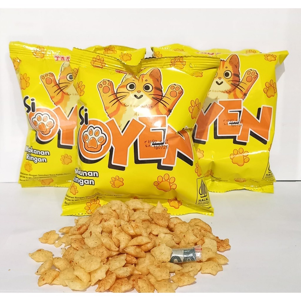 TMJ Snack si OYEN  rasa ayam bawang isi 10pcs "BERHADIAH MAINAN"