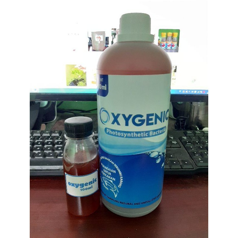 Probiotik Oxygenic Air | REPACK 100ml / 250ml / 500ml | bakteri starter untuk kolam ikan aquarium da