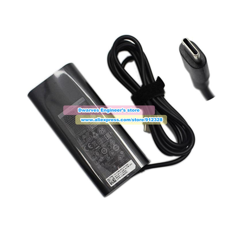 Genuine DA65NM190 20V 3.25A Power Adapter for Dell Inspiron 14 5430 P171G Latitude 5330 5430 5530 72