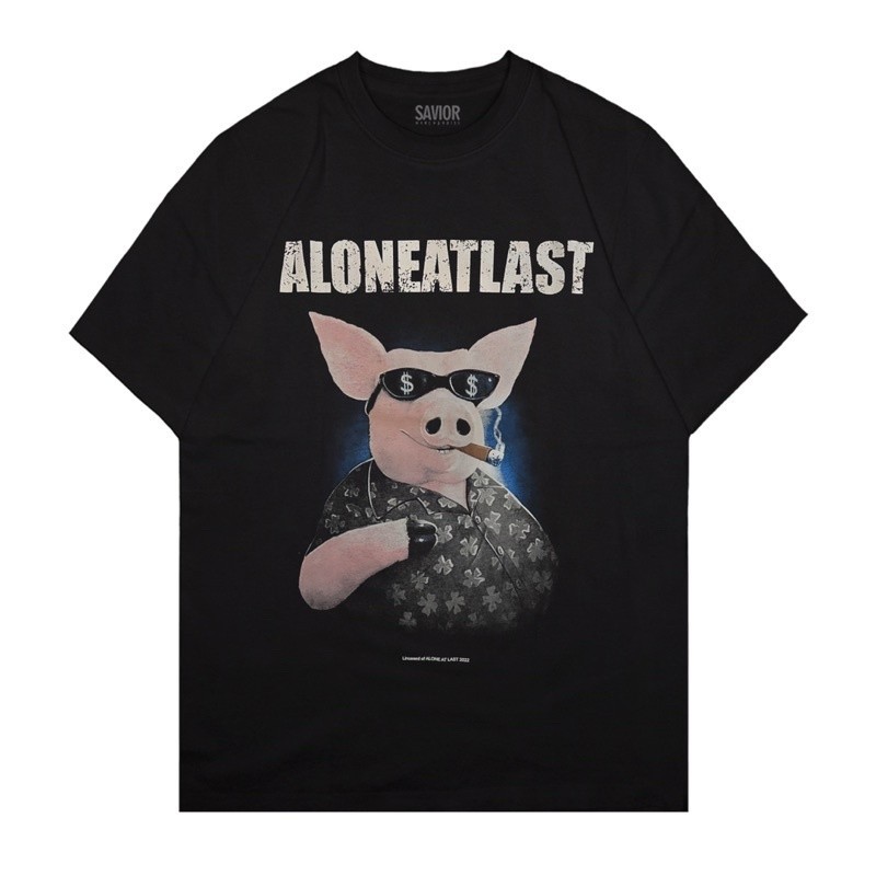 XtremeMerch Alone At Last "Korupsi" Oversized Kaos 100% Original Tshirt
