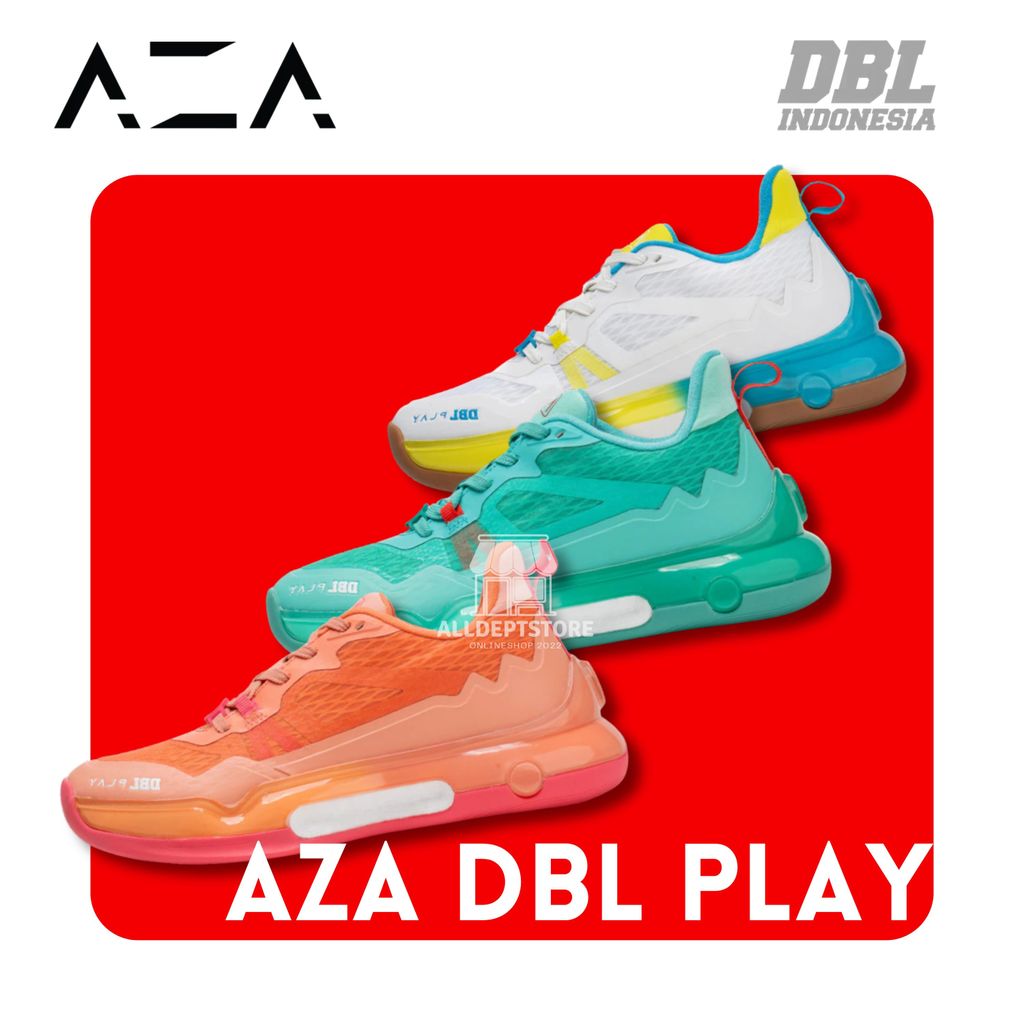 AZA DBL PLAY  SEPATU BASKET UNISEX SEPATU BASKETBALL ALLDEPSTORE