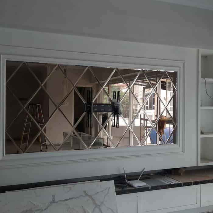 PerabotPerabot Cermin Bronze Dekorasi Wajik