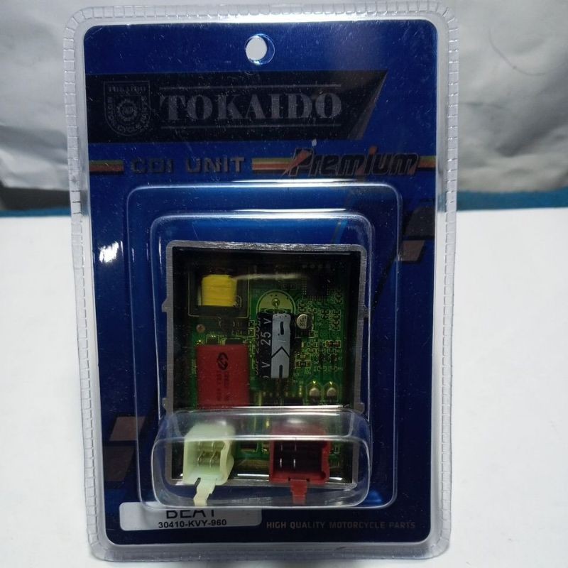 CDI ECU UNIT BEAT KARBU LAMA TOKAIDO ORIGINAL KODE PART : 30410-KVY-960