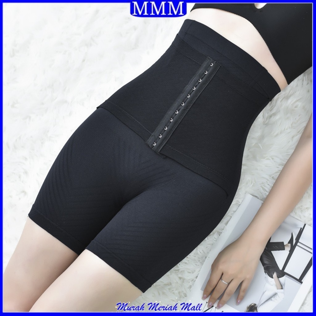 MMM Korset Pengecil Perut 3 Kait Model Celana Pendek Highwaist Slim Pelangsing Perut dan Paha 6960 K