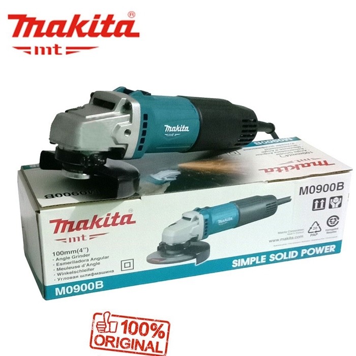 Power Makita Gerinda Listrik 4 Inch M0900B Original