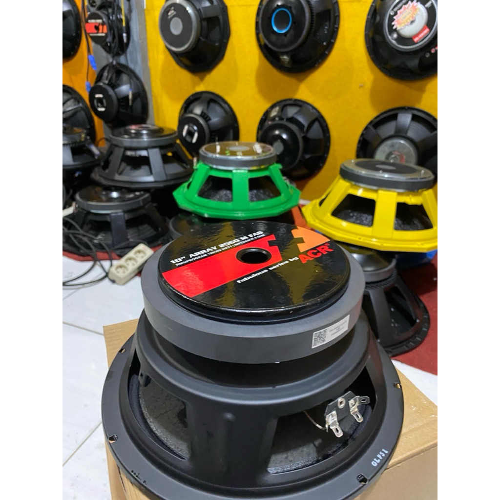 SPEAKER KOMPONEN ACR FABULOUS 10 INCH 2560 M FABULOUS